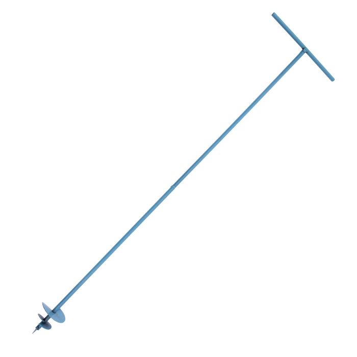 Бур садовый, шнековый, d = 150 мм, длина 2 м, цвет МИКС