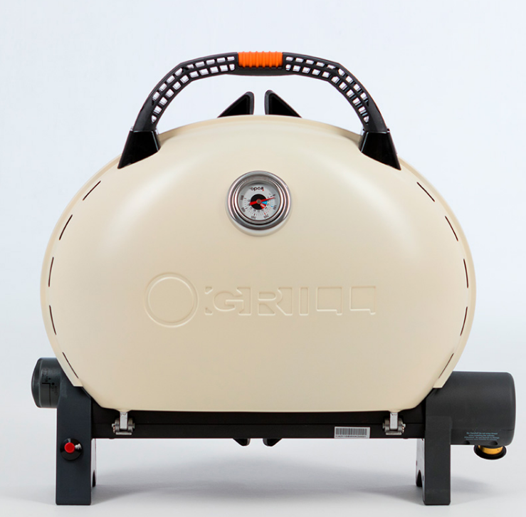 Газовый гриль O-GRILL 500MT black-cream + адаптер А