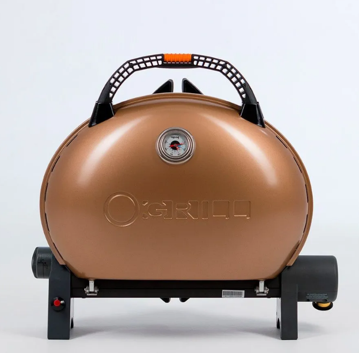 Газовый гриль O-GRILL 500MT black-gold + адаптер А