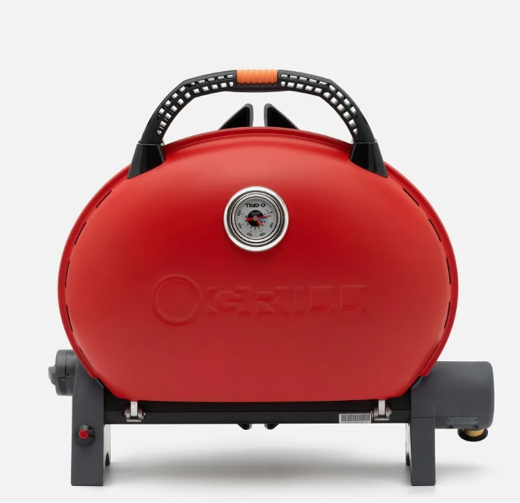 Газовый гриль O-GRILL500MT black-red + адаптер А