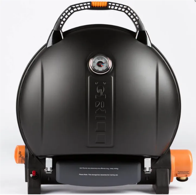 Газовый гриль O-GRILL800T черный + адаптер А