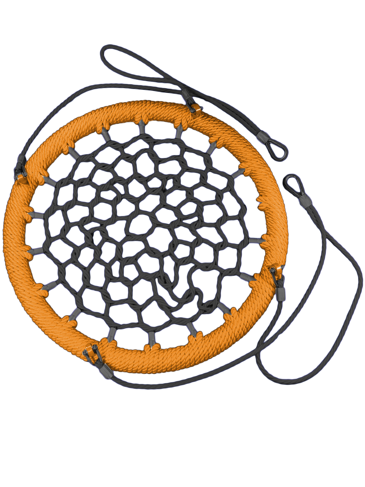 Качели-гнездо JINN spt/krug/anti/oranzhev/chern/80/20/20/16