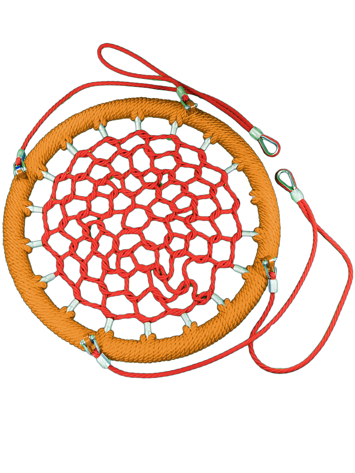 Качели-гнездо JINN spt/krug/anti/oranzhev/krasn/140/20/20/16