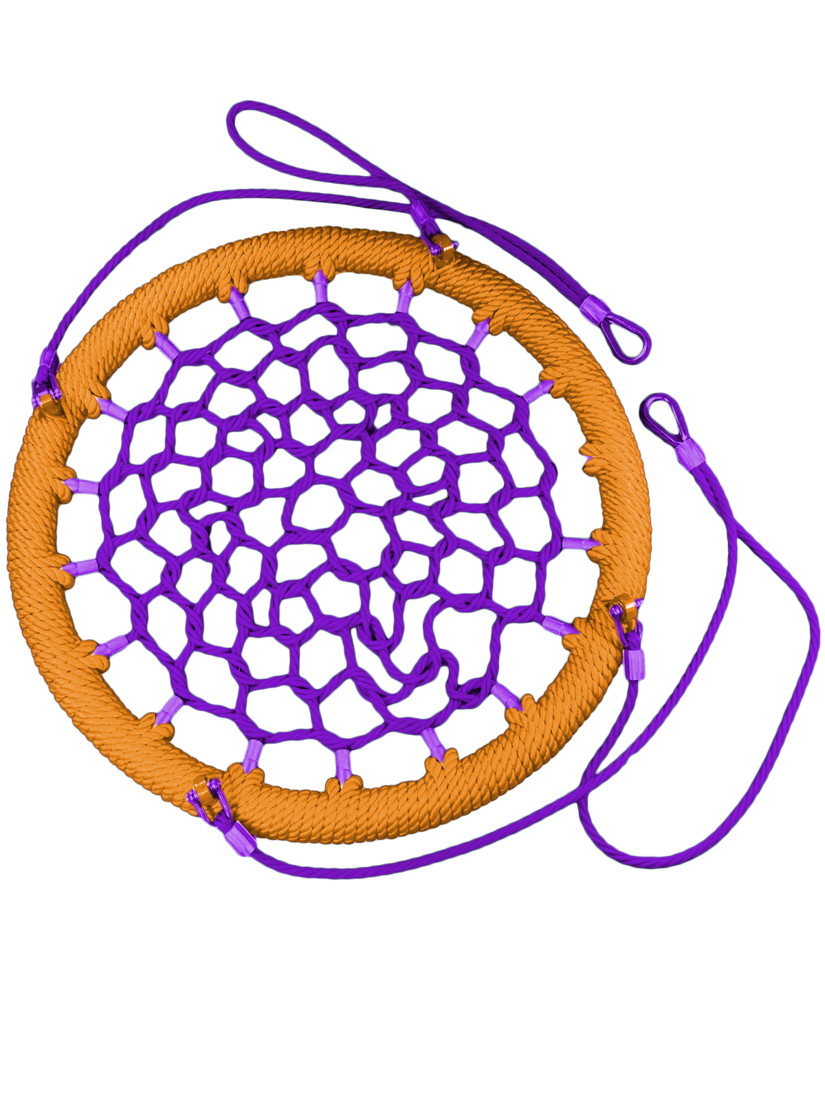 Качели-гнездо JINN spt/krug/anti/oranzhev/sirenev/80/20/20/16