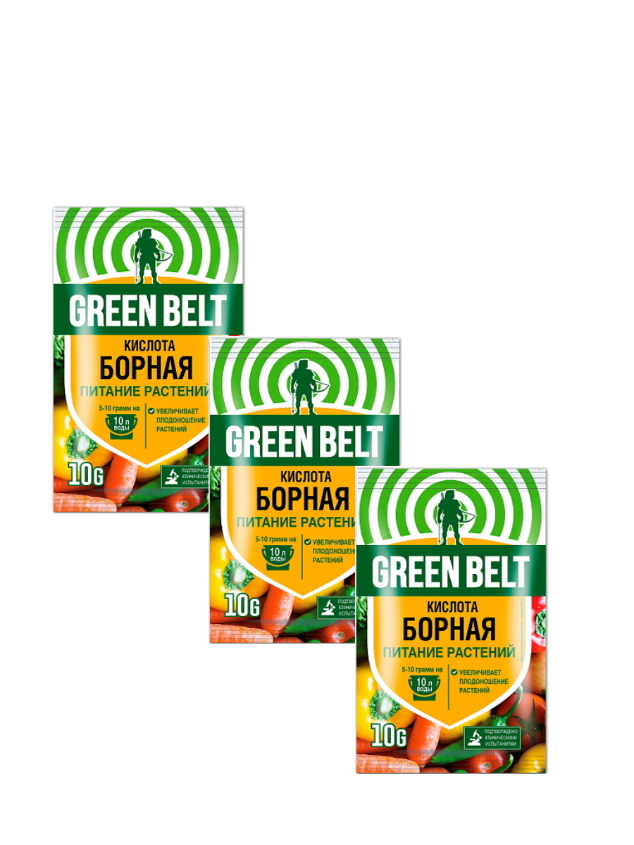 Минеральное удобрение борное Green Belt