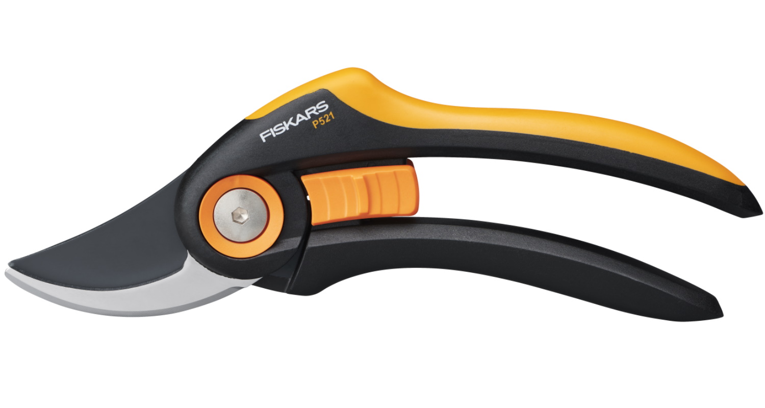 Секатор плоскостной Fiskars Plus P521