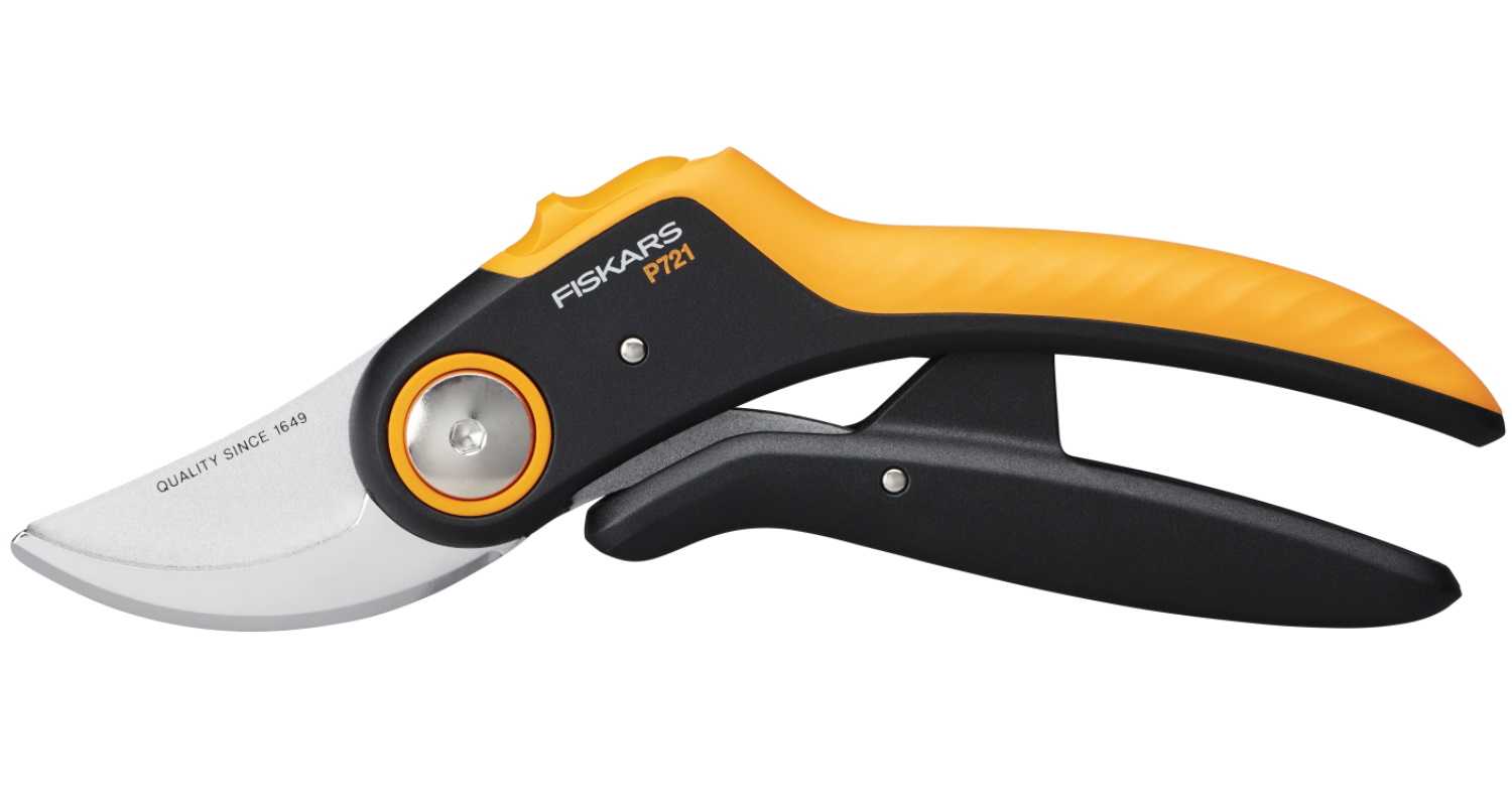 Секатор плоскостной Fiskars Plus PowerLever P721