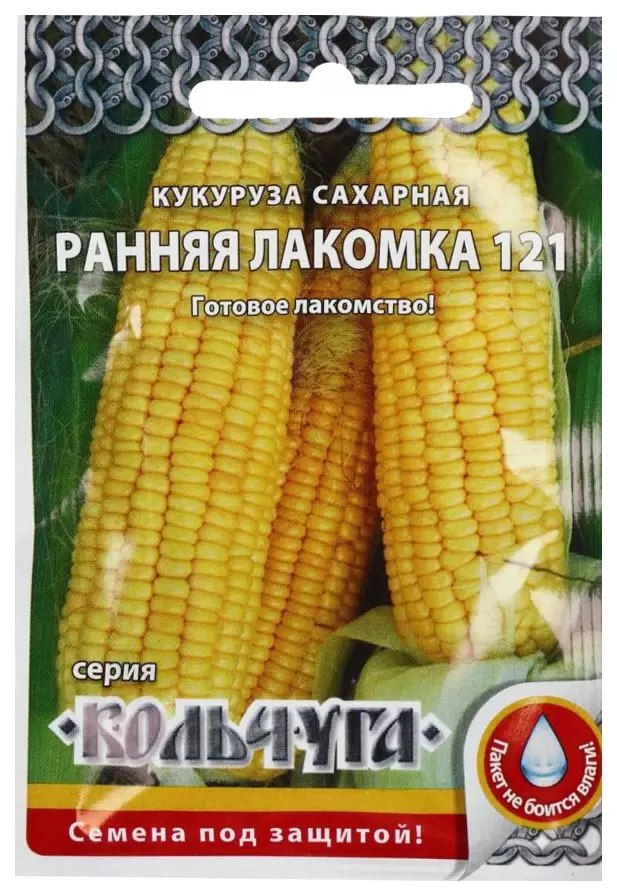 Семена кукуруза Ранняя лакомка, Русский Огород