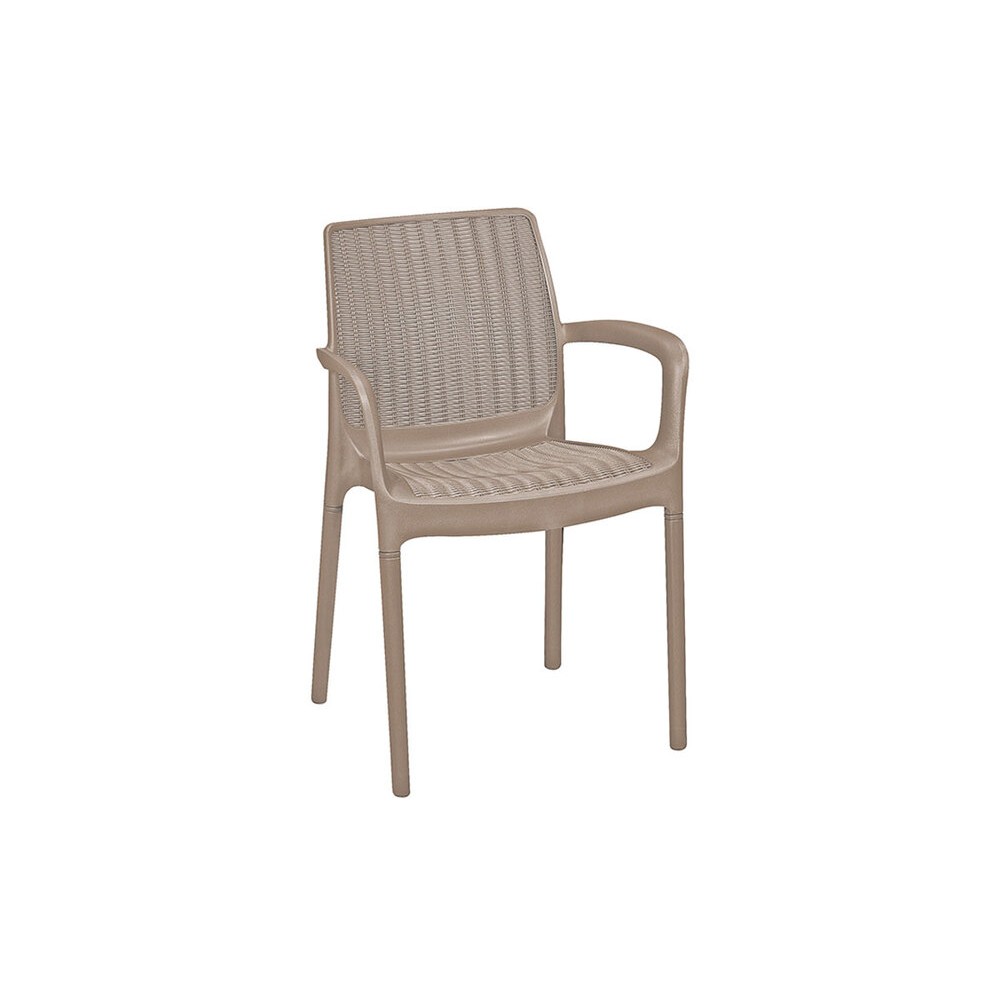 Стул EDREMPLAST Bali Mono Armchair (графит) Keter (17190206