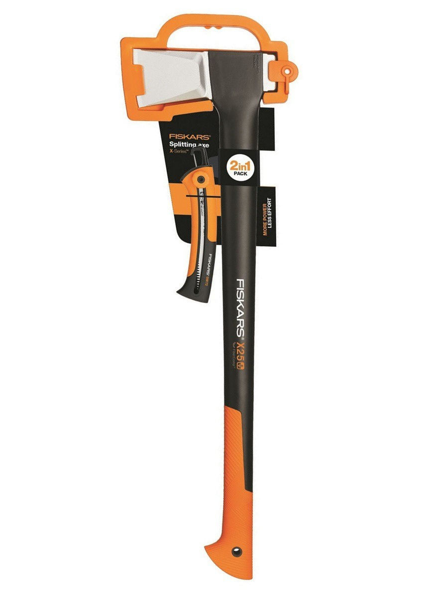 Топор-колун XL X25 + пила Fiskars